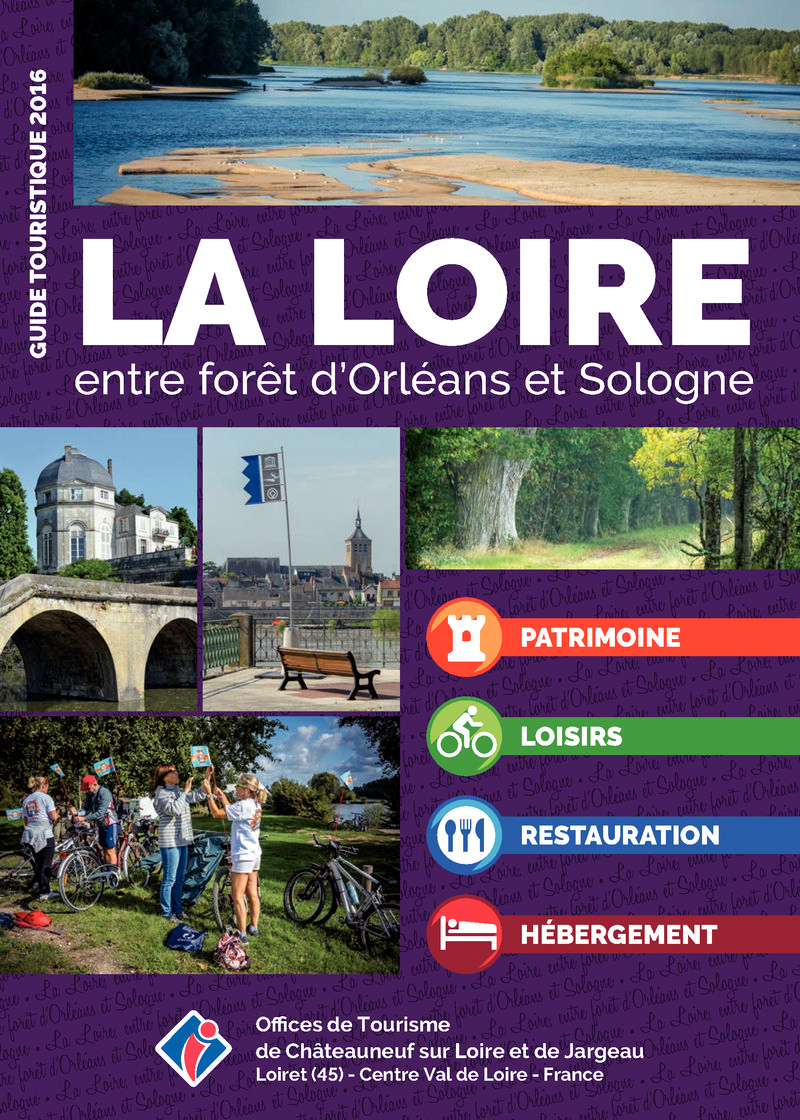 Image de présentation du guide touristique de Châteauneuf sur Loire 2016
